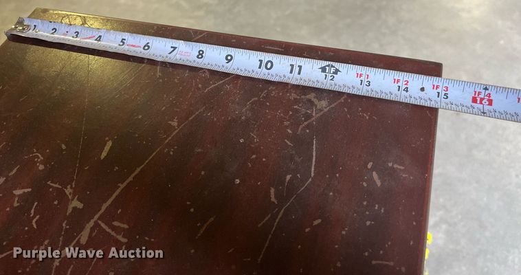 image for item LA9956 (4) GF four drawer metal filing cabinets