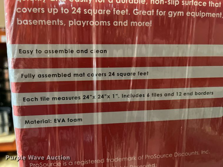 image for item LA9957 Approximately 94 ProSource exercise puzzle mats