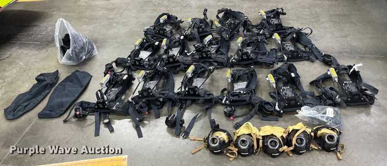 image for item LA9958 (15) Scott SWAT Pak breathing apparatuses