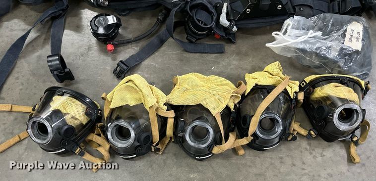 image for item LA9958 (15) Scott SWAT Pak breathing apparatuses