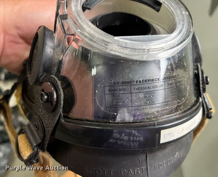 image for item LA9958 (15) Scott SWAT Pak breathing apparatuses