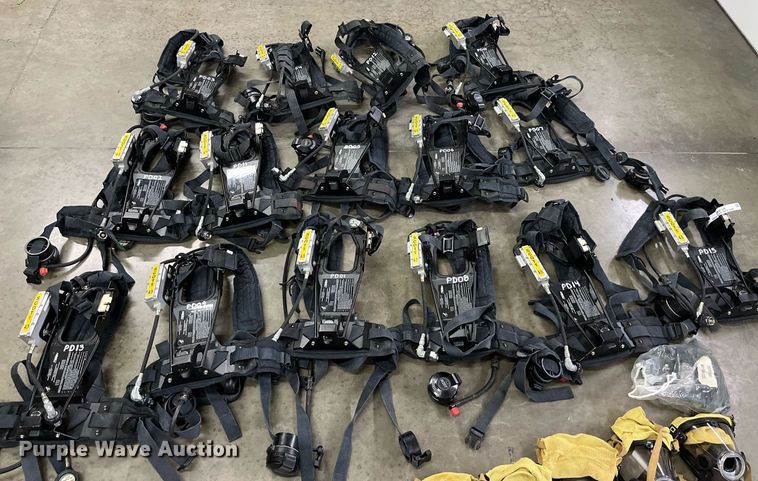 image for item LA9958 (15) Scott SWAT Pak breathing apparatuses