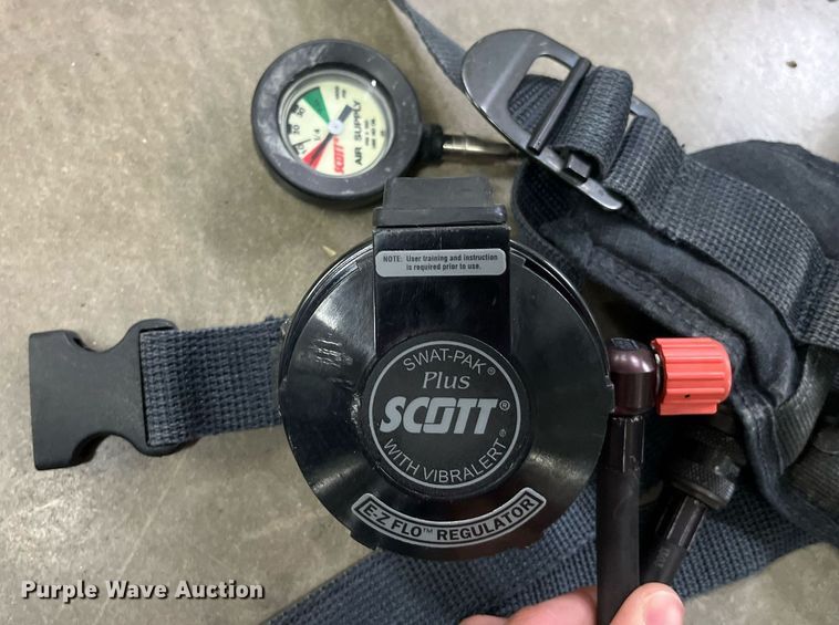 image for item LA9958 (15) Scott SWAT Pak breathing apparatuses
