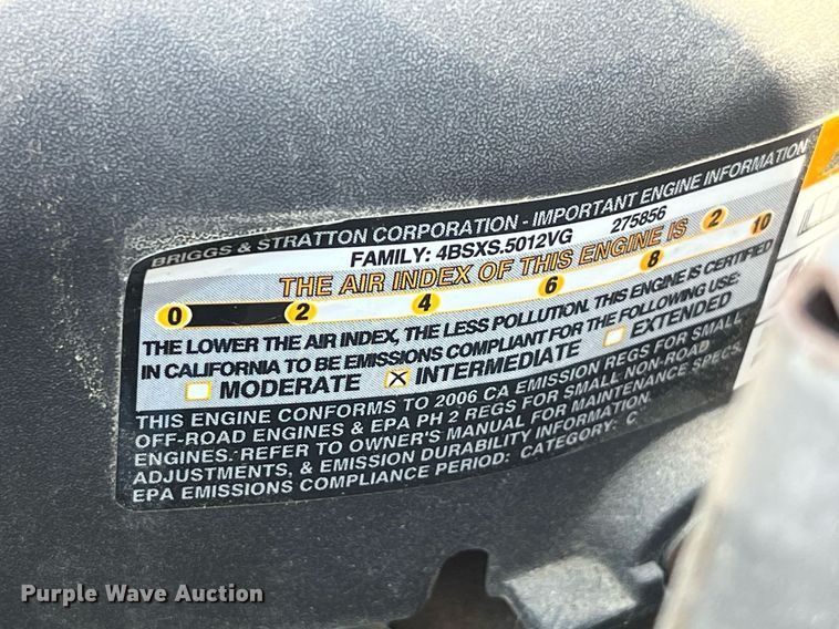 image for item LA9999 Briggs & Stratton 040221  generator