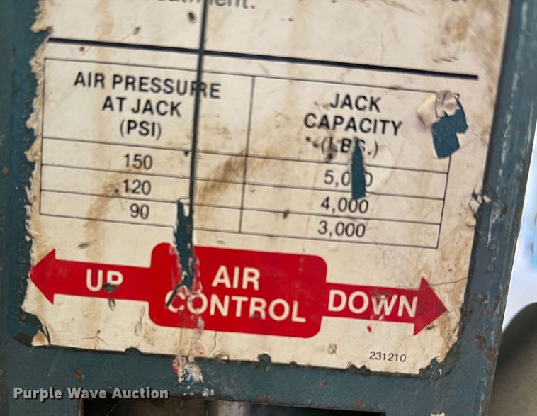 image for item LB9281 Lincoln 93696  jack