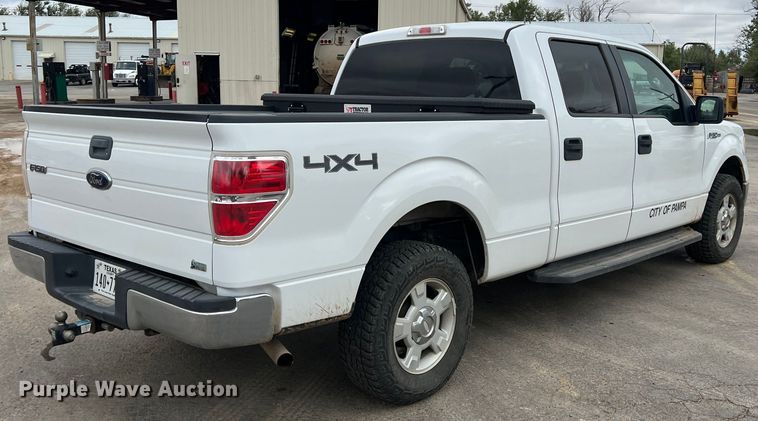 image for item LB9290 2010 Ford F150  SuperCrew pickup truck