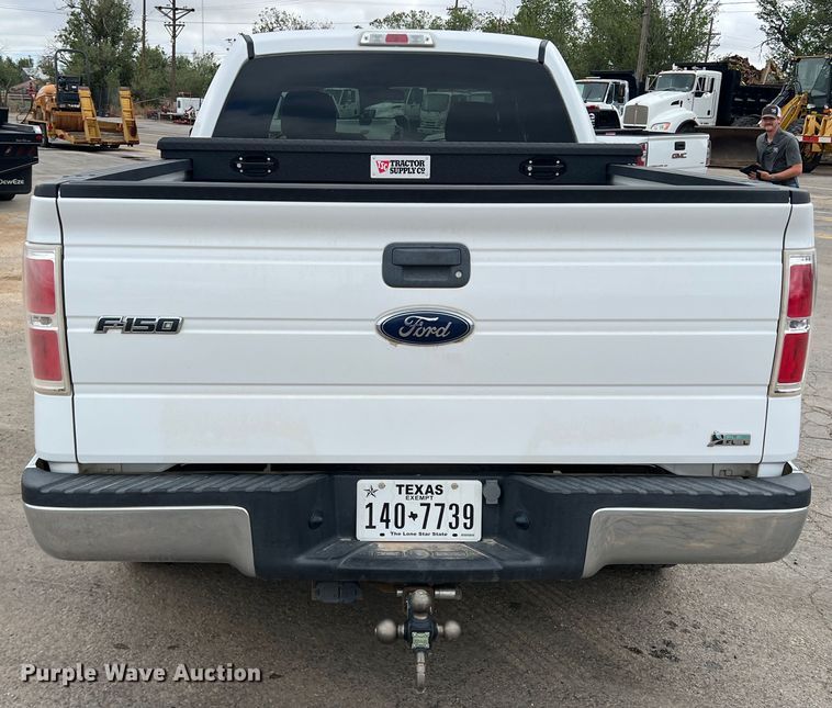 image for item LB9290 2010 Ford F150  SuperCrew pickup truck