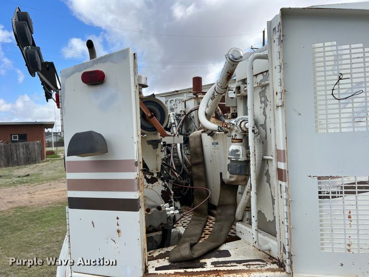 image for item LB9292 1997 Ford CF8000  street sweeper truck