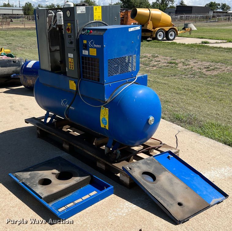 image for item LB9296 2012 Quincy  air compressor