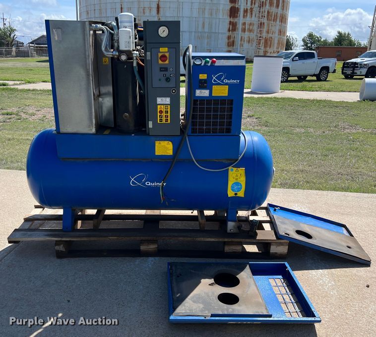 image for item LB9296 2012 Quincy  air compressor