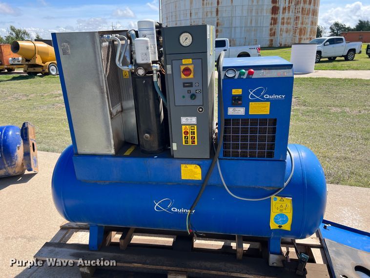 image for item LB9296 2012 Quincy  air compressor