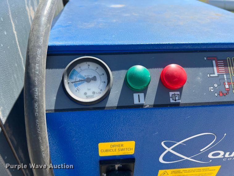 image for item LB9296 2012 Quincy  air compressor