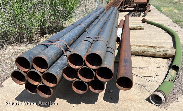 image for item LB9307 15 joints of beveled pipe