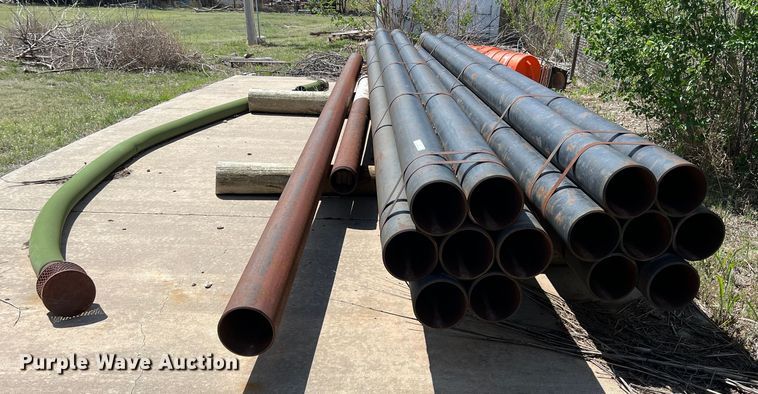 image for item LB9307 15 joints of beveled pipe