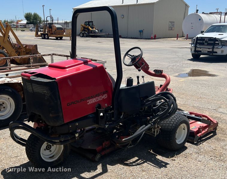 image for item LB9318 Toro Groundsmaster 3500-D Sidewinder  lawn mower