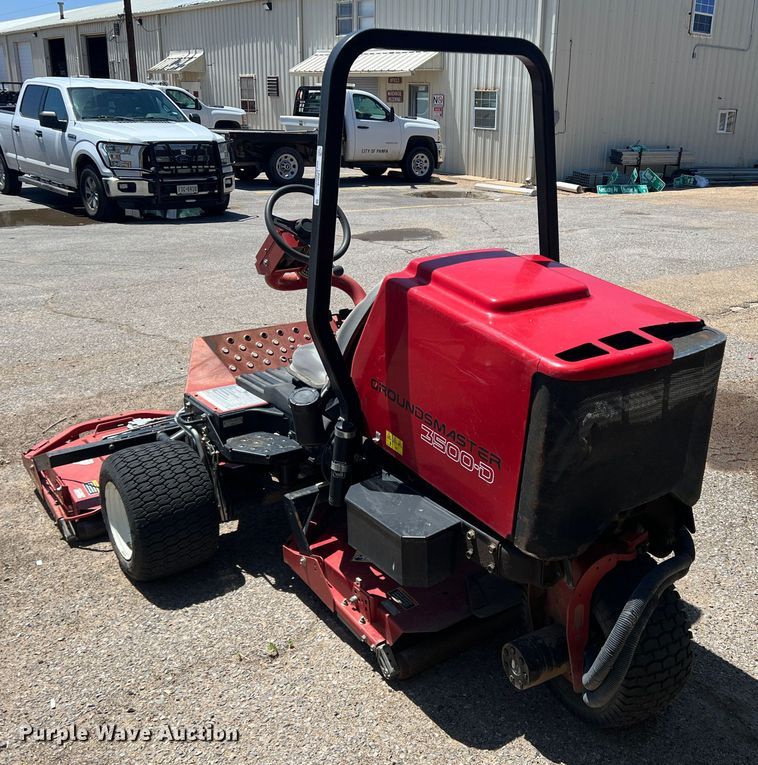 image for item LB9318 Toro Groundsmaster 3500-D Sidewinder  lawn mower