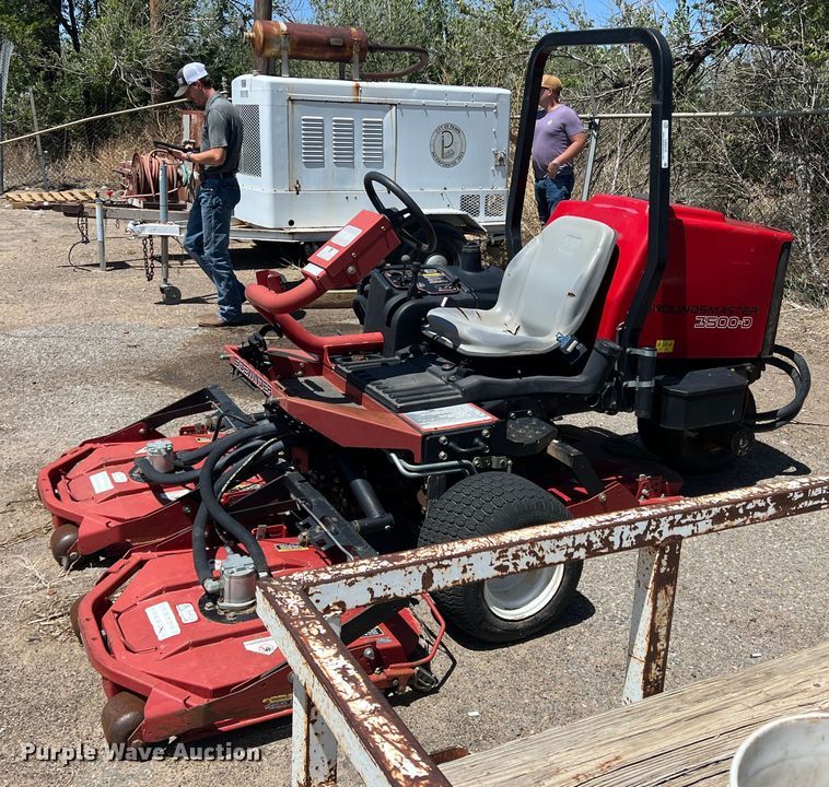 image for item LB9318 Toro Groundsmaster 3500-D Sidewinder  lawn mower