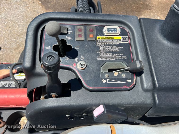 image for item LB9318 Toro Groundsmaster 3500-D Sidewinder  lawn mower