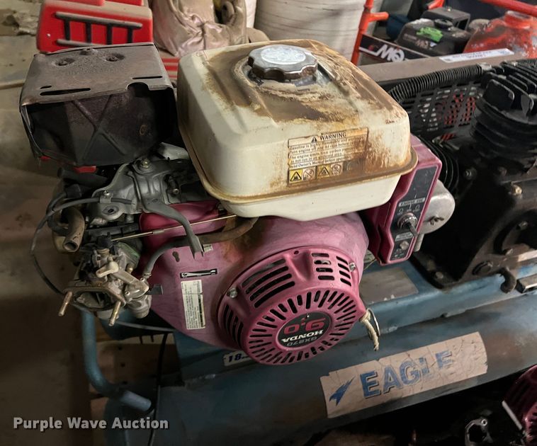 image for item LB9326 (2) Eagle TT90G air compressors