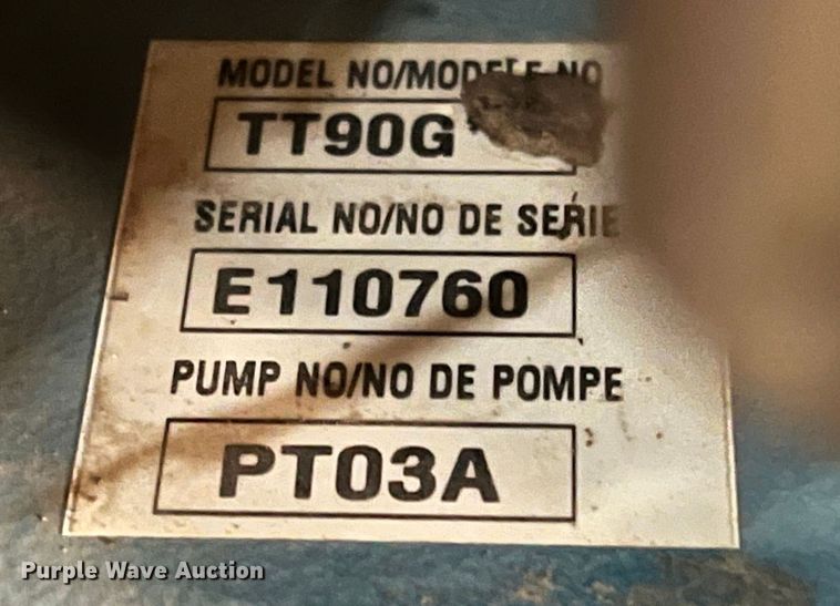 image for item LB9326 (2) Eagle TT90G air compressors