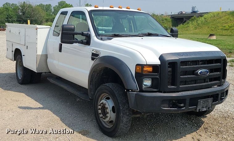 image for item LE9127 2008 Ford F450 Super Duty  SuperCab utility / service truck