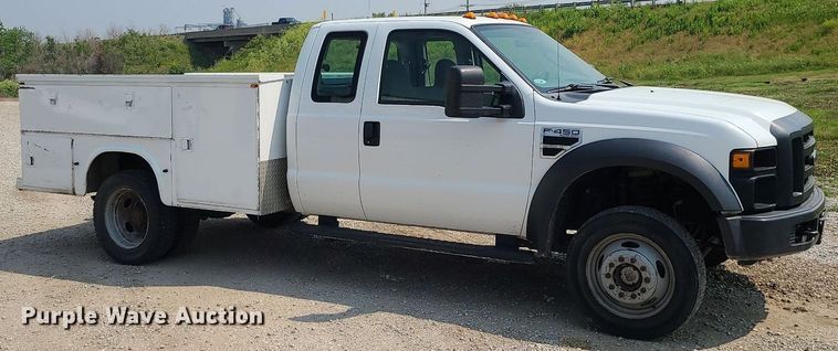 image for item LE9127 2008 Ford F450 Super Duty  SuperCab utility / service truck