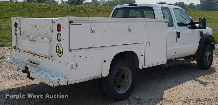 image for item LE9127 2008 Ford F450 Super Duty  SuperCab utility / service truck