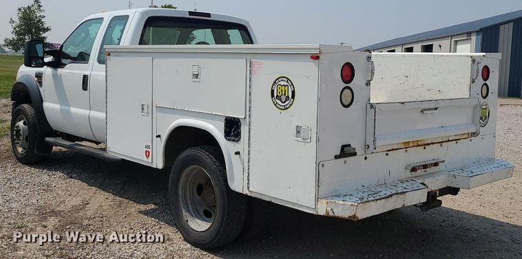 image for item LE9127 2008 Ford F450 Super Duty  SuperCab utility / service truck