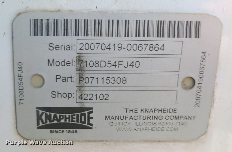 image for item LE9127 2008 Ford F450 Super Duty  SuperCab utility / service truck