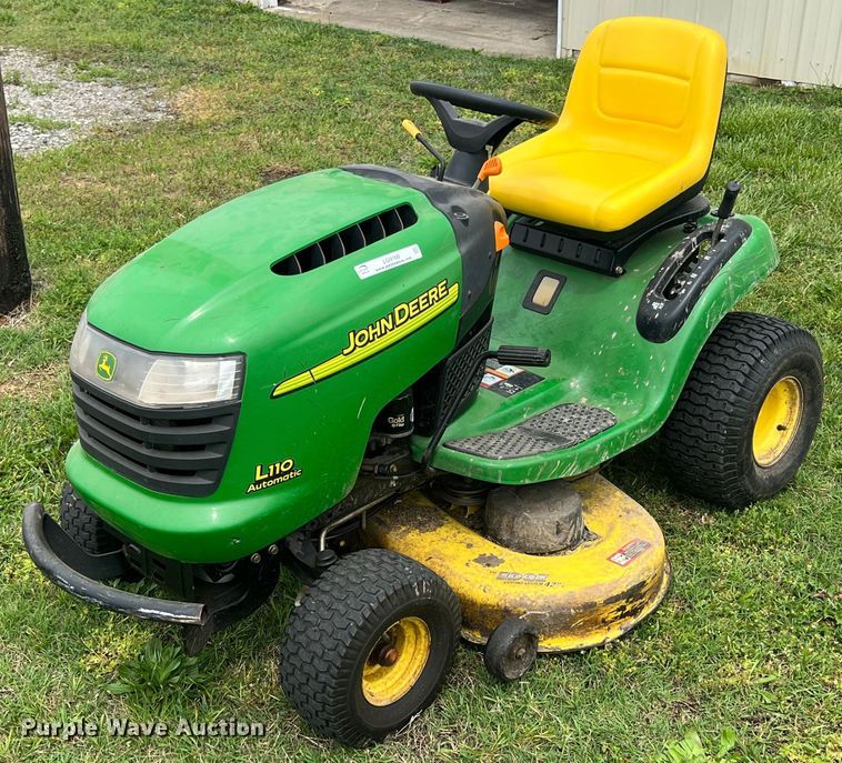image for item LG9160 John Deere L110  lawn mower