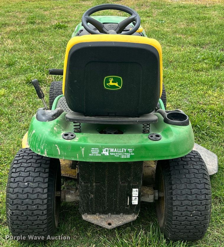 image for item LG9160 John Deere L110  lawn mower