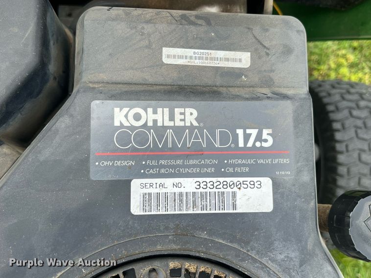 image for item LG9160 John Deere L110  lawn mower