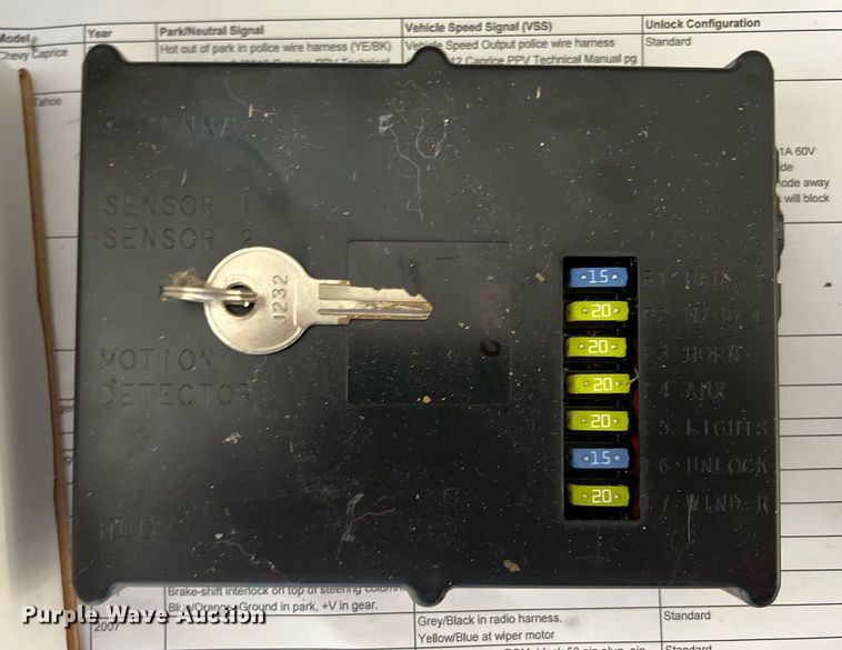 image for item LG9182 Ray Allen K9 heat alert system