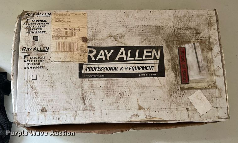 image for item LG9182 Ray Allen K9 heat alert system