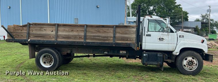 image for item LG9183 2000 Chevrolet C7  dump flatbed truck