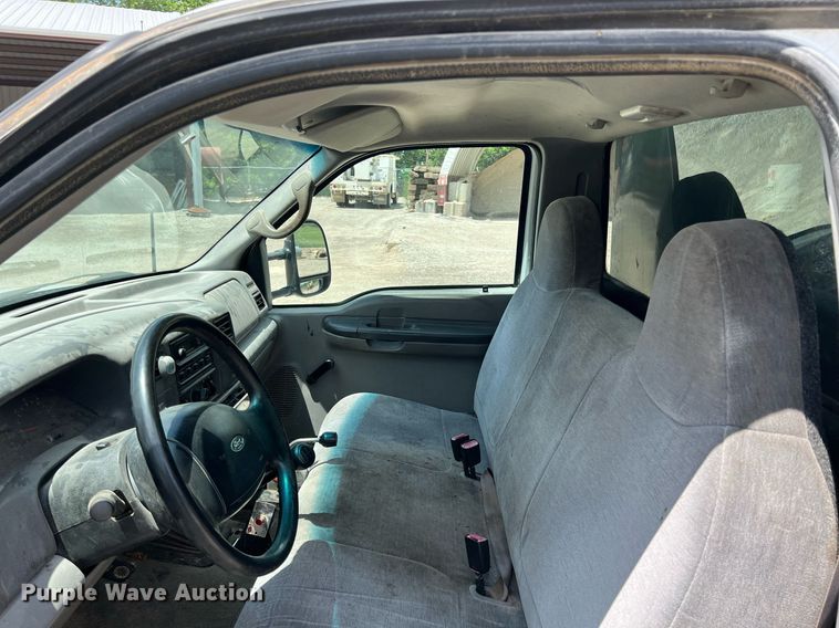 image for item LG9205 1999 Ford F350 Super Duty  dump flatbed pickup truck