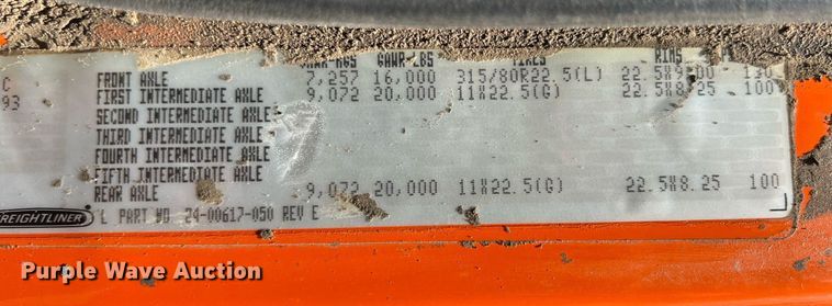 image for item LG9215 2003 Freightliner FL80  dump truck