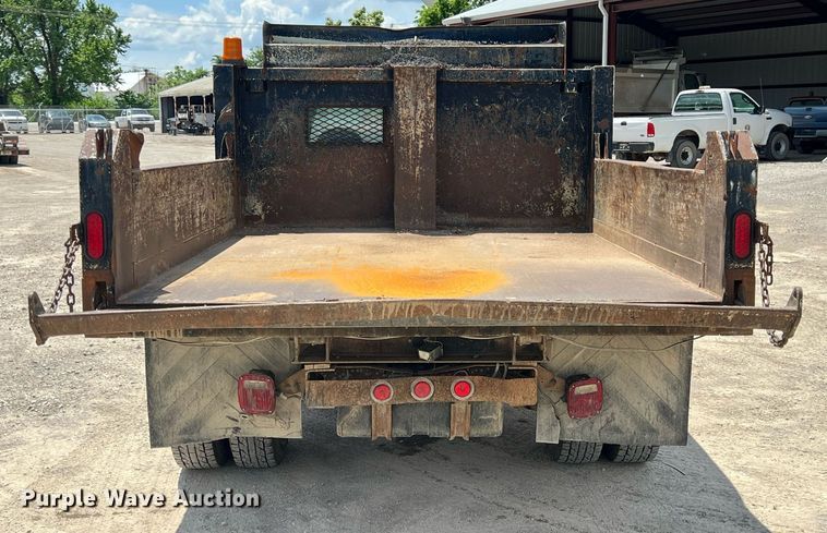 image for item LG9218 1999 Ford F350 Super Duty  dump flatbed pickup truck