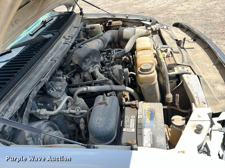 image for item LG9218 1999 Ford F350 Super Duty  dump flatbed pickup truck