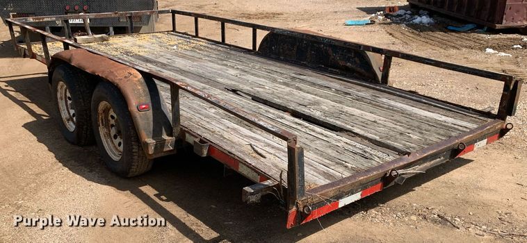 image for item LH9579 1990 Shop built  utility trailer