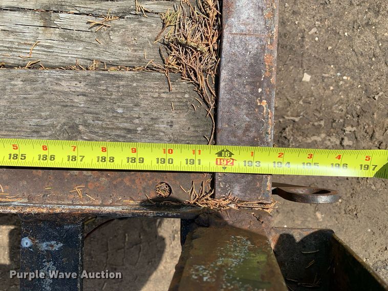 image for item LH9579 1990 Shop built  utility trailer