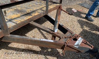 image for item LH9579 1990 Shop built  utility trailer