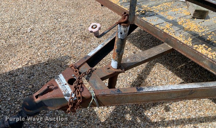 image for item LH9579 1990 Shop built  utility trailer