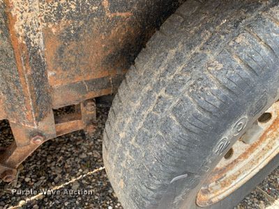 image for item LH9579 1990 Shop built  utility trailer