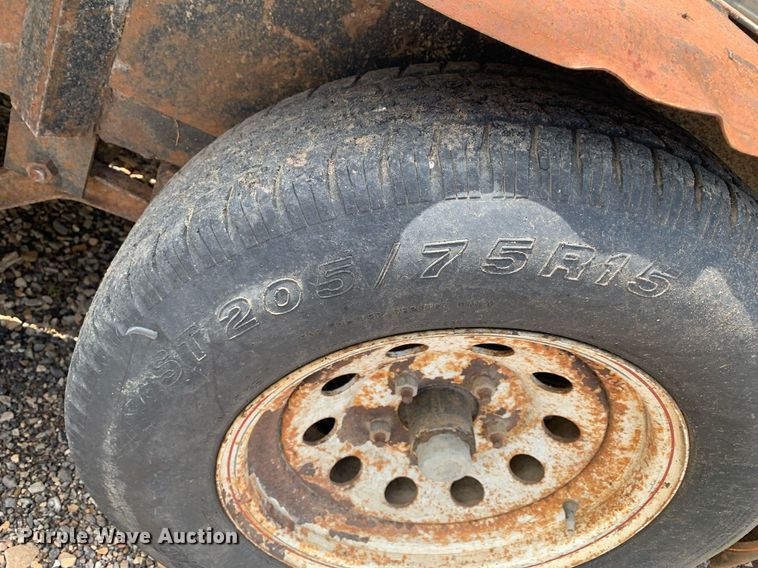 image for item LH9579 1990 Shop built  utility trailer