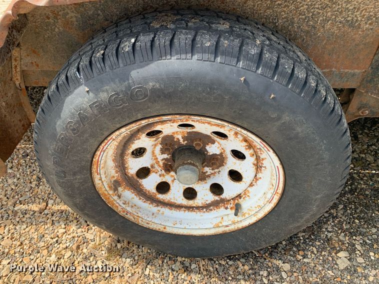 image for item LH9579 1990 Shop built  utility trailer