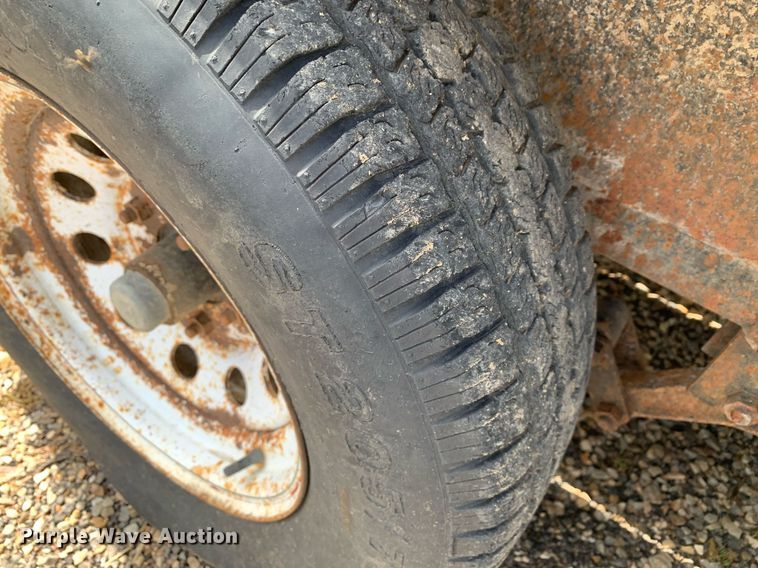 image for item LH9579 1990 Shop built  utility trailer