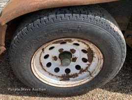 image for item LH9579 1990 Shop built  utility trailer