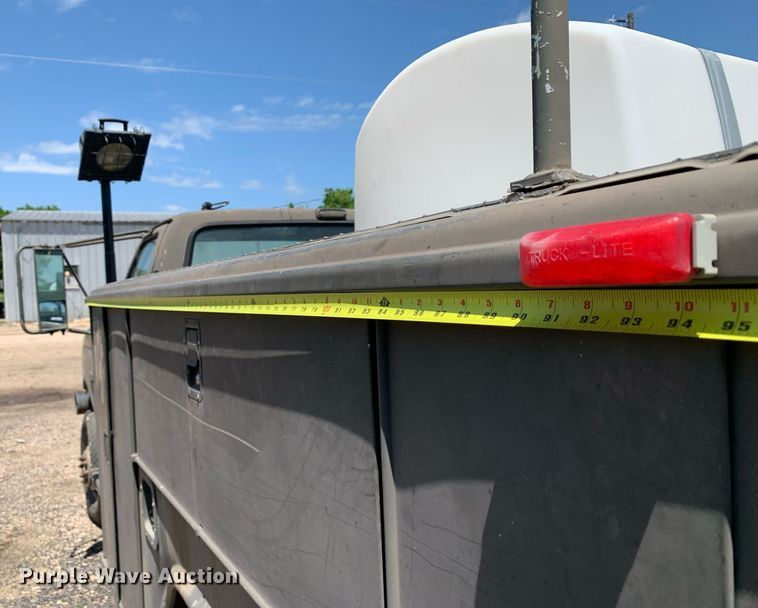 image for item LH9584 1989 Ford F350  utility bed pickup truck