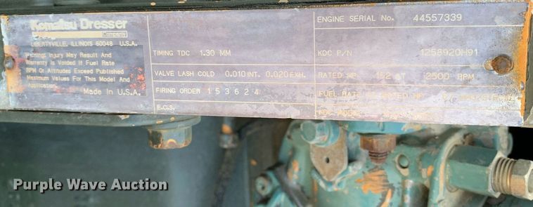 image for item LH9585 1991 Dresser 520C  wheel loader